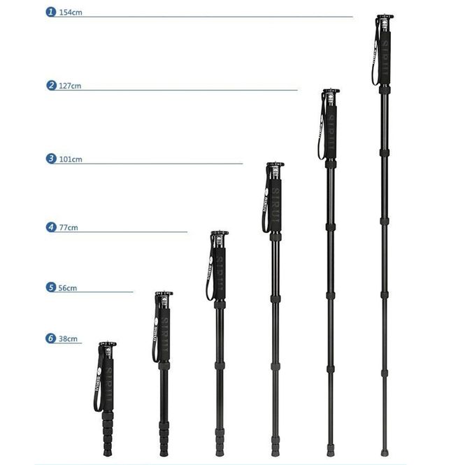 Hovedbilde Sirui P-306 ettbeinstativ / monopod