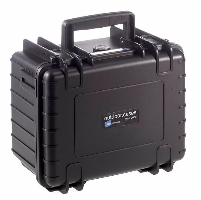 Hovedbilde BW Outdoor Cases Type 2000 (sort) m/ skuminnlegg