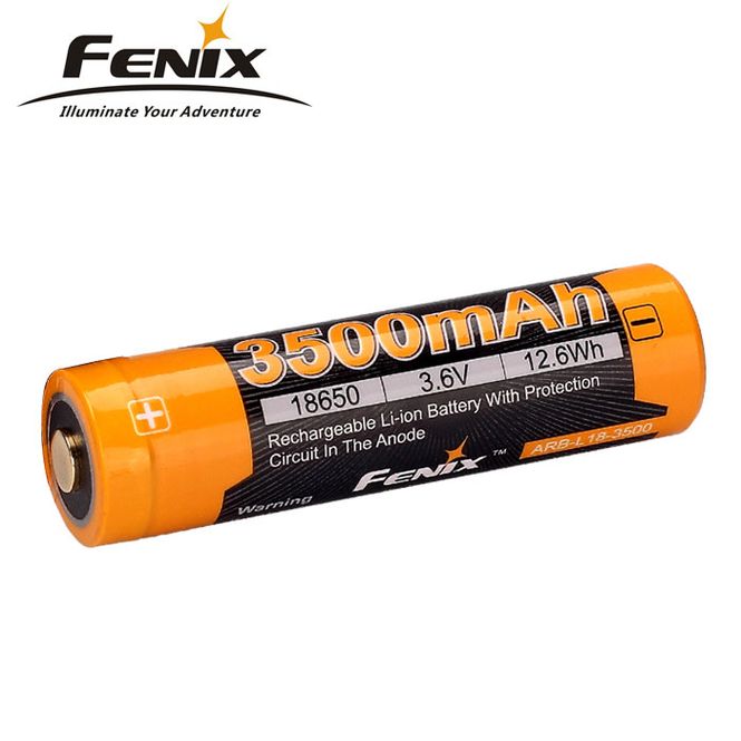 Hovedbilde Fenix 18650 batteri (3500 mAh)