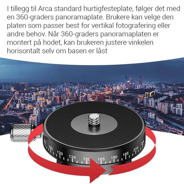 Hovedbilde Sirui KS-30 kulehode 