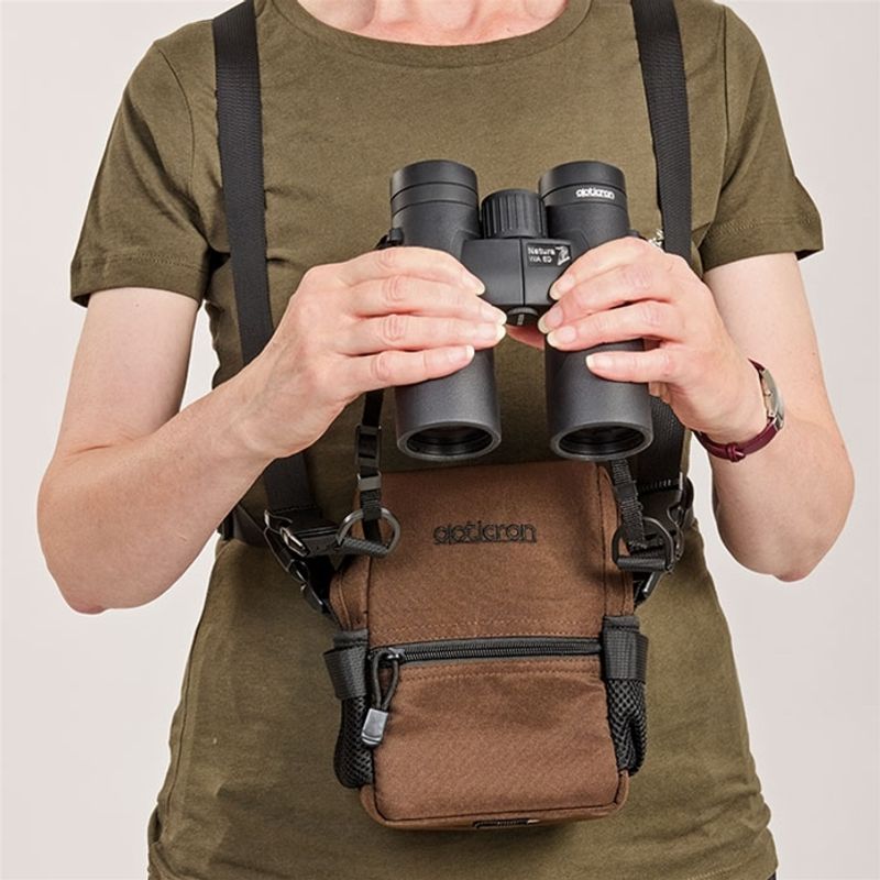 Opticron seleveske for 32/42 mm (brun)