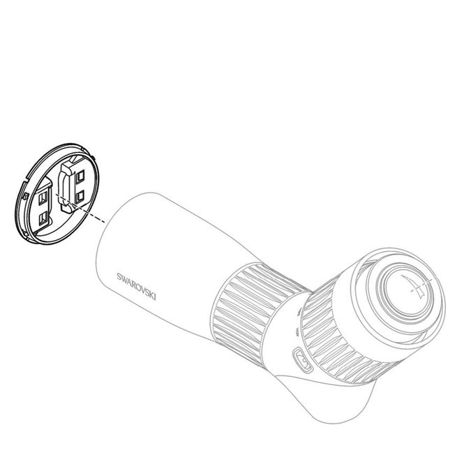 Hovedbilde Swarovski frontdeksel 56 mm