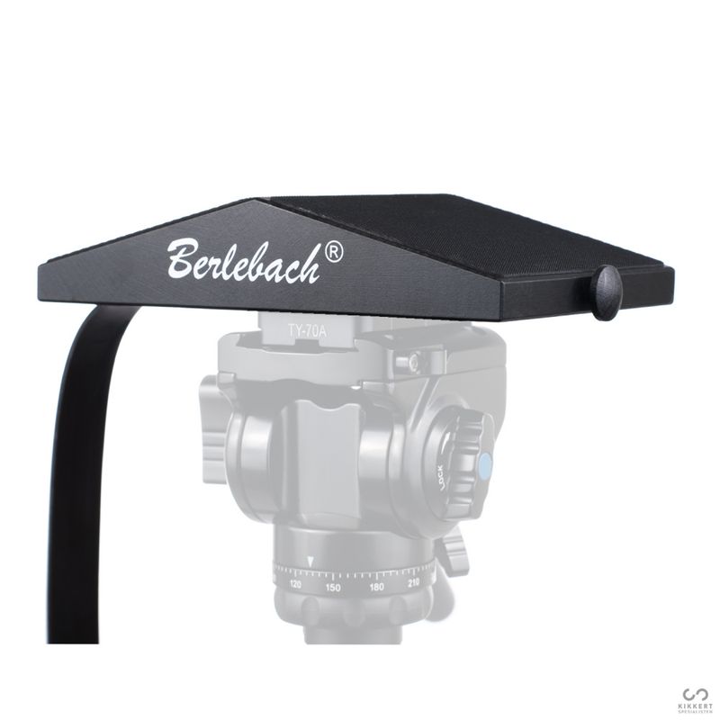 Berlebach stativadapter for kikkert (sort)